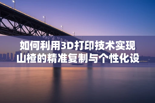 如何利用3D打印技术实现山楂的精准复制与个性化设计？